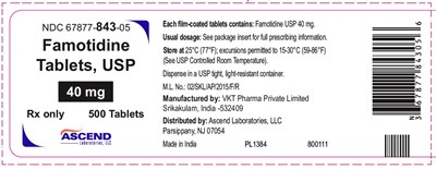 Famotidine-40mg-500tab (Famotidine 40mg 500tab)