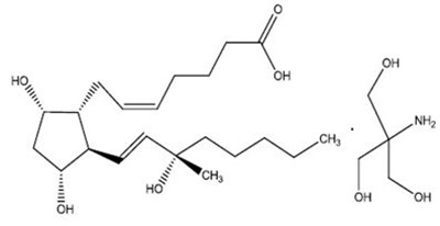 structure - carboprost tromethamine injection usp 1