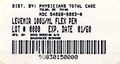 Levemir Flexpen Carton (5883)