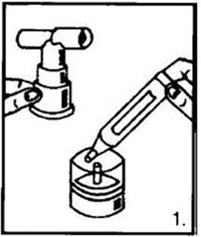 albuterol-fig1.jpg Twist the cap completely off the vial and squeeze the contents into the nebulizer reservoir - albuterol fig1