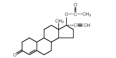Norethindrone-acetate-structure (Norethindrone Acetate Structure)