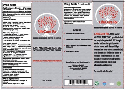 Joint And Muscle Relief Gel (750 2)