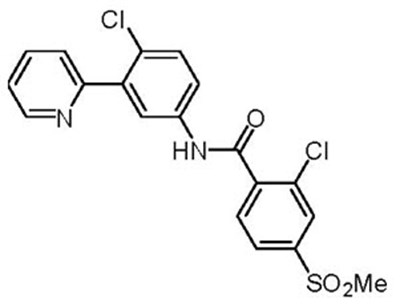 Chemical Structure - erivedge 01