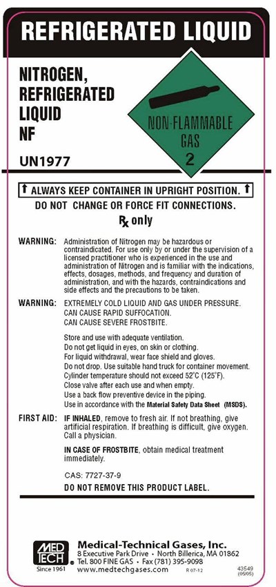 Med Tech Liq N2 Label (Medtech Liq N2)