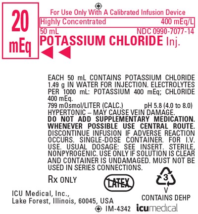 potassium-05.jpg PRINCIPAL DISPLAY PANEL - 50 mL Bag Label - IM-4342 - potassium 05