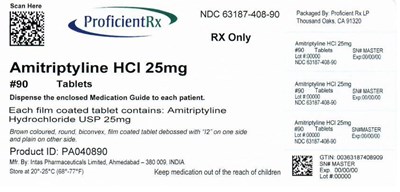 63187-408-90 (Amitriptyline 10mg 1000)