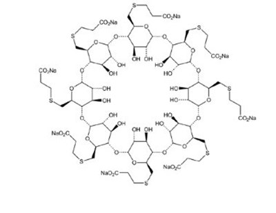 Sugammadex Sodium Structural Formula (Image 03)