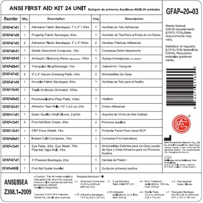 Gfa First Aid Kit (Firstaid Kit24 1)