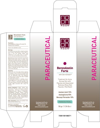 benzoazeline-01.jpg PRINCIPAL DISPLAY PANEL - 50 gr Tube Carton - benzoazeline 01