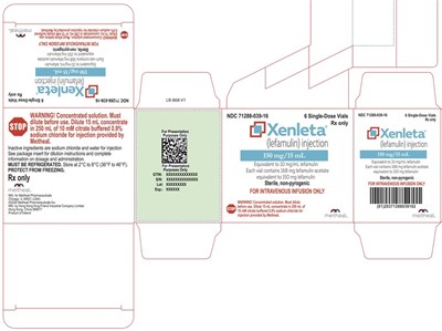 Package Label Principal Display Panel (XENLETA (lefamulin) injection Carton)
