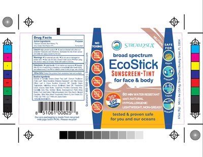 Ecostick Sport Screenscreen Tint Container Label (Ecostick Sport Sunscreen Tint Container Label)
