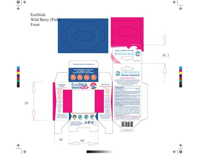 Ecostick Sport Screenscreen Wild Pink Carton Label (Ecostick Sport Sunscreen Wild Pink Carton Label)
