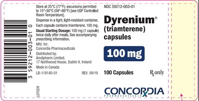Dyrenium 100mg Bl