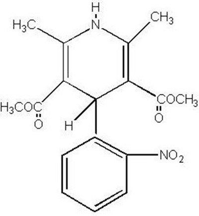 nifedipine-image01.jpg Structural Formula - nifedipine image01