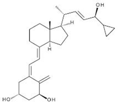 Calcipotriene Chemical Structure - calcipotriene and betamethasone dipropionate topic 1