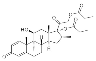 Betamethasone Chemical Structure - calcipotriene and betamethasone dipropionate topic 2