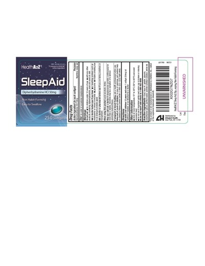 Sleep Aid (410 Sleep Aid Diphenhydramine HCl 50mg 1)