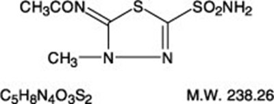 Methazolamide Chemical Structure - d3a3693f 3b6d 4c97 9c35 bbf1ebf3c6f2 01