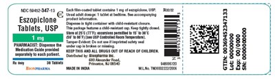 eszopiclone-tablets-figure-1.jpg container label 1 mg - eszopiclone tablets figure 1
