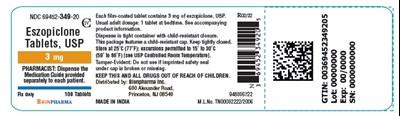 eszopiclone-tablets-figure-3.jpg container label 3 mg - eszopiclone tablets figure 3