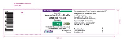 Memantine Hydrochloride Extended-release Capsules, 21 mg - d1f0893c 420d 4045 b773 b402760464c1 08