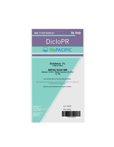 Image Description (Diclo Label)