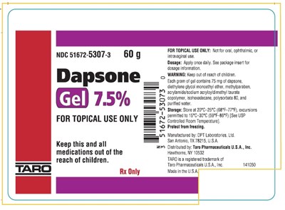 60 G Pump Label (Dapsone 03)