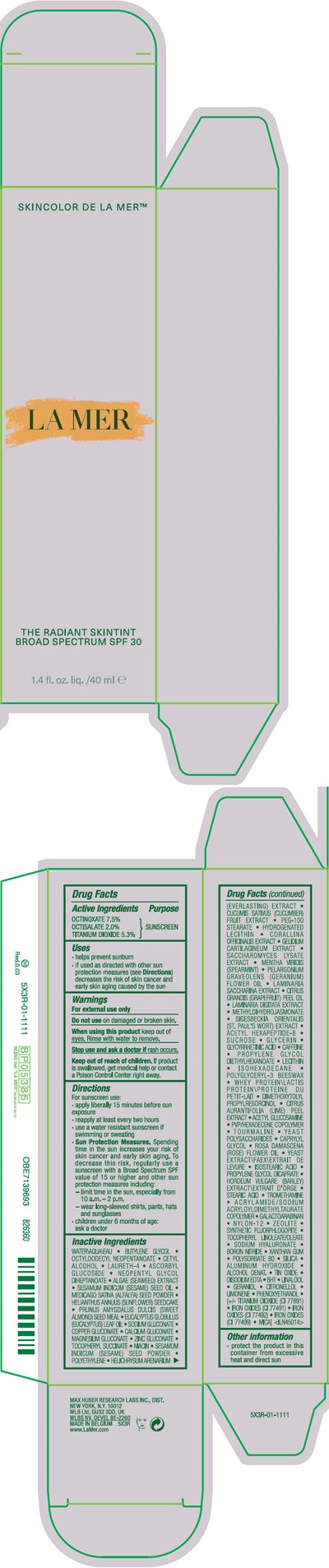 lamer-01.jpg PRINCIPAL DISPLAY PANEL - 40 ml Tube Carton - lamer 01