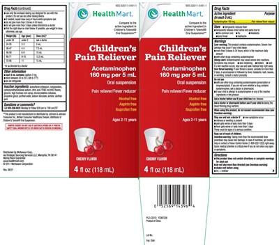Acetaminophen 160 mg (Childrens Acetaminophen Cherry Liquid 1)