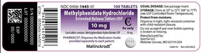 Methylphenidate Hydrochloride Extended-release Tablets 10 mg (Methylphenidate Hydrochloride Er Tabs 10 And 20mg 7)