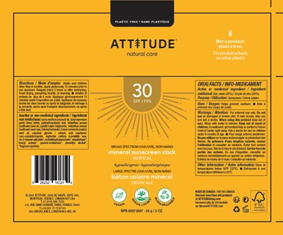 Principal Display Panel (85 g Tube Label)