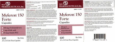 Mepharm Myferon150forte Label (Mepharm Myferon150forte)