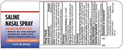 "image Description" (Sodium Chloride Nasal Spray 44ml Bottle Label)