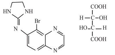 Brimonidine-structure (Brimonidine Structure)