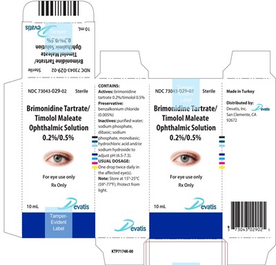 Brimonidine-timolol-spl-10-ml-carton-label (Brimonidine Timolol Spl 10 mL Carton Label)