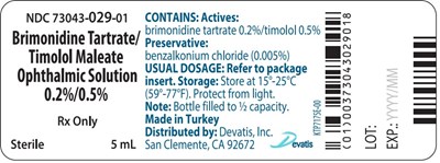 Brimonidine-timolol-spl-5-ml-bottle-label (Brimonidine Timolol Spl 5 mL Bottle Label)