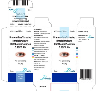 Brimonidine-timolol-spl-5-ml-carton-label (Brimonidine Timolol Spl 5 mL Carton Label)