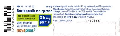 PACKAGE LABEL-PRINCIPAL DISPLAY PANEL-3.5 mg per Vial - Container Label - bortezomib fig9