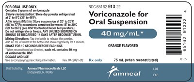 label - voriconazole for oral suspension 12