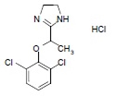 Lofexidine-structure (Lofexidien Structure)