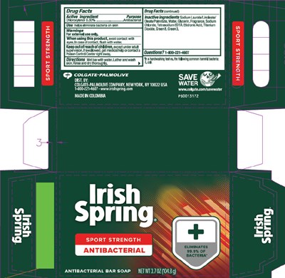 irish-spring-01.jpg PRINCIPAL DISPLAY PANEL - 104.8 g Bar Carton - irish spring 01