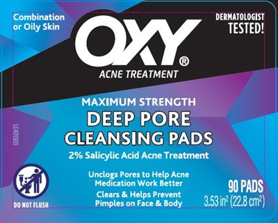 Oxy Deep Pore Cleansing Pads (Image 01)