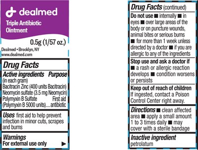 Principal Display Panel (0.5g Pouch Label)