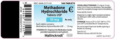 Methadone Hydrochloride Usp 10 mg (Methadone Hydrochloride Tablets 6)