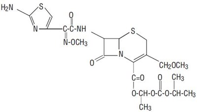 Chemical Structure - cefpodoxime str