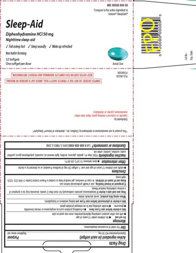 Diphenhydramine HCl 50 mg (Diphenhydramine HCl 50 mg Softgel Pur 1)