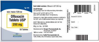 ofloxacin-03.jpg PRINCIPAL DISPLAY PANEL - 200 mg Bottle Label - ofloxacin 03