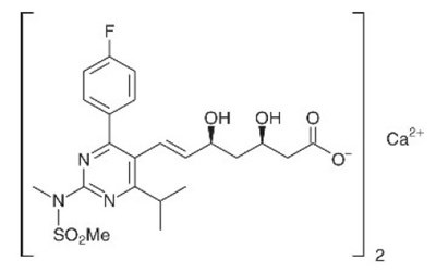 Structural Formula (Rosuvastatin Str)