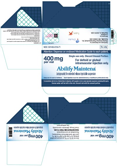 abilify-400mg-vial-carton.jpg PRINCIPAL DISPLAY PANEL - 400 mg Kit Carton - abilify 400mg vial carton