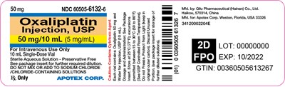 50 mg/10 mL Container (Oxaliplatin 05)